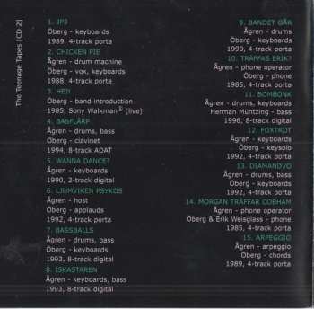 2CD Mats/Morgan: Radio Da Da / The Teenage Tapes