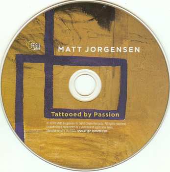 CD Matt Jorgensen: Tattooed By Passion