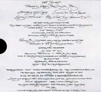 CD Matt Sharp: Puckett's Versus The Country Boy