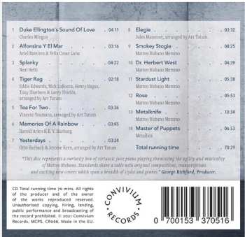 CD Matteo Bisbano Memmo: Metalknife (Music for Modern Piano)