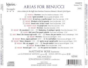 CD Matthew Rose: Arias For Benucci