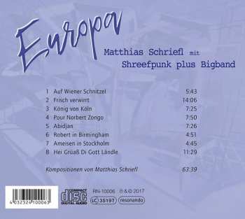 CD Matthias Schriefl: Europa DIGI