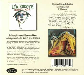 2CD Maurice A. Sixto: Lea Kokoye/Choses Et Gens Entendu