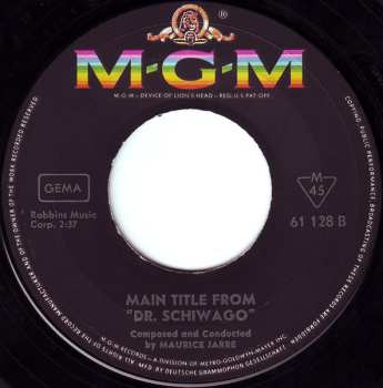 SP Maurice Jarre: Schiwago-Melodie (Lara's Theme)