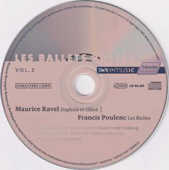 CD Maurice Ravel: Daphnis Et Chloé | Les Biches