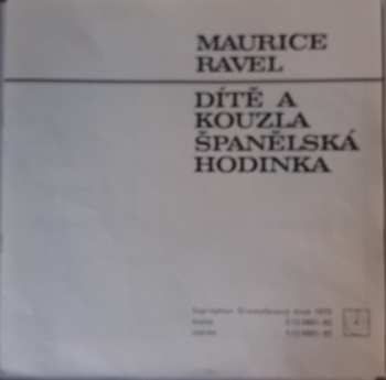 2LP/Coffret Maurice Ravel: Dítě a kouzla / Španělská hodinka