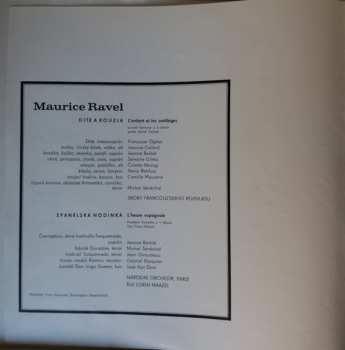 2LP/Coffret Maurice Ravel: Dítě a kouzla / Španělská hodinka