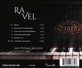 CD Maurice Ravel: Miroirs | Menuet Sur Le Nom de Haydn | Pavane Pour Une Infante Défunte | A la Manière de Borodine | Prélude | Le Tombeau de Couperin