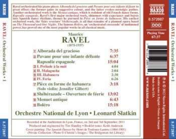 CD Maurice Ravel: Orchestral Works • 1 (Rapsodie Espagnole / Pavane Pour Un Infante Défunte / Boléro)