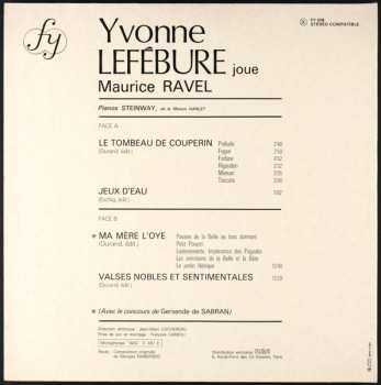 LP Maurice Ravel: Valses Nobles Et Sentimentales, Le Tombeau De Couperin, Ma Mère L'Oye, Jeux D'eau