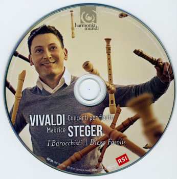 CD Antonio Vivaldi: Concerti Per Flauto
