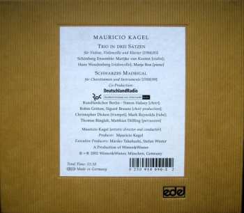 CD Rundfunkchor Berlin: Trio In Drei Sätzen, Schwarzes Madrigal