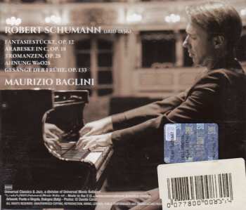 CD Robert Schumann: Arabeske - Fantasiestücke - 3 Romanzen - Gesänge Der Frühe