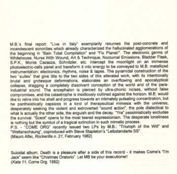 10CD/Coffret Maurizio Bianchi: Mectpyo Box LTD | NUM