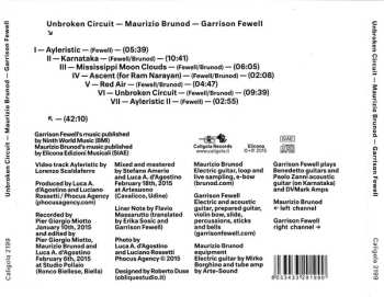 CD Maurizio Brunod: Unbroken Circuit