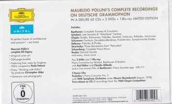 62CD/2DVD/Coffret/Blu-ray Maurizio Pollini: Complete Recordings On Deutsche Grammophon DLX | LTD