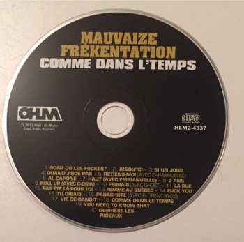 CD Mauvaize Frékentation: Comme Dans Le Temps