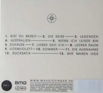 CD Max Giesinger: Die Reise