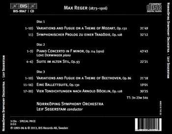 3CD Max Reger: Orchestral Works