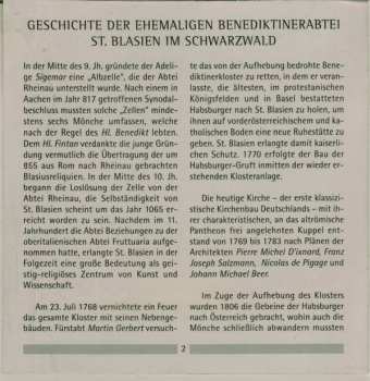 CD Max Reger: Deutsche Orgelromantik Von Max Reger Im Dom Zu St. Blasien