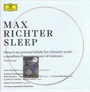 8CD/Coffret/Blu-ray Max Richter: Sleep
