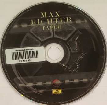 CD Max Richter: Taboo