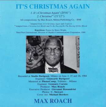 CD Max Roach: It's Christmas Again