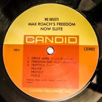 LP Max Roach: We Insist! Max Roach's Freedom Now Suite LTD