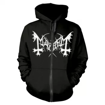Sweatshirt avec fermeture éclair De Mysteriis Dom Sathanas