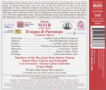 CD Chor Der Bayerischen Staatsoper: Il Sogno Di Partenope (Cantata Opera)