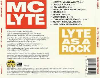 CD MC Lyte: Lyte As A Rock