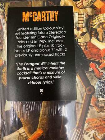 2LP/SP McCarthy: The Enraged Will Inherit The Earth LTD | CLR