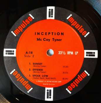 LP McCoy Tyner Trio: Inception