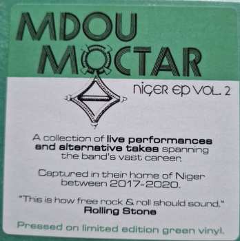 LP Mdou Moctar: Niger EP Vol. 2 LTD | CLR