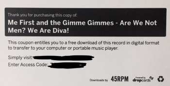 LP Me First & The Gimme Gimmes: Are We Not Men? We Are Diva!