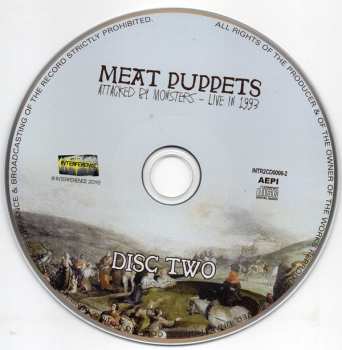 2CD Meat Puppets: Meltdown / Attacked By Monsters - Live In 1988 & 1993
