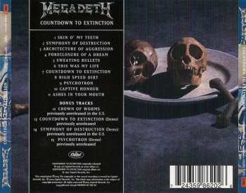 CD Megadeth: Countdown To Extinction