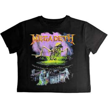 Merch Megadeth: Femmes Crop Top Contaminated