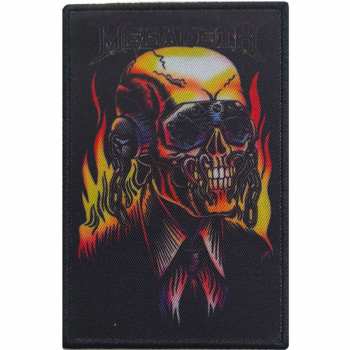Merch Megadeth: Décoration Flaming Vic
