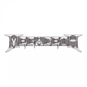 Plaque Chrome Logo Megadeth
