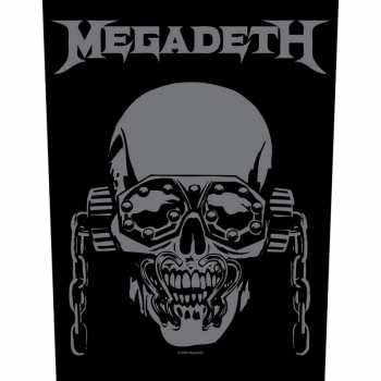 Merch Megadeth: Décoration arrière Vic Rattlehead