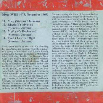 CD Meic Stevens: Rain In The Leaves: The EPs, Volume 1