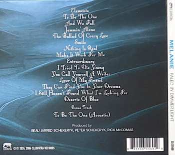 CD Melanie: Paled By Dimmer Light