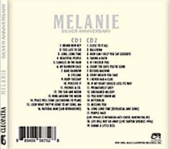 2CD Melanie: Silver Anniversary
