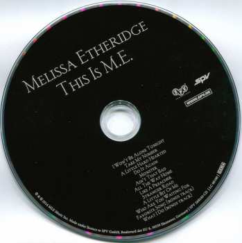 CD Melissa Etheridge: This Is M.E.