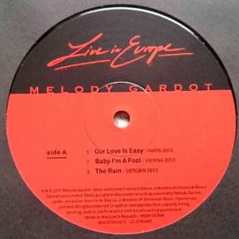 3LP/Coffret Melody Gardot: Live In Europe LTD