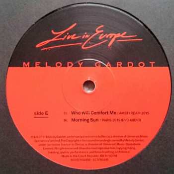 3LP/Coffret Melody Gardot: Live In Europe LTD