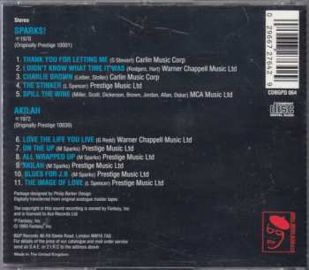 CD Melvin Sparks: Sparks! / Akilah