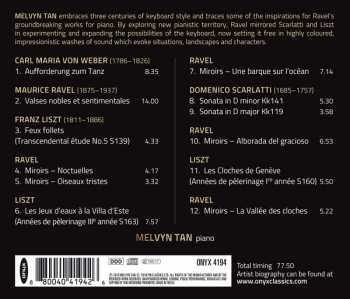 CD Franz Liszt: Miroirs