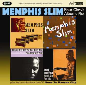 2CD Memphis Slim: Four Classic Albums Plus